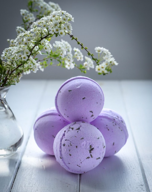 The Purple Brighton Soap Bath Bomb Gift Set | Brighton Soap