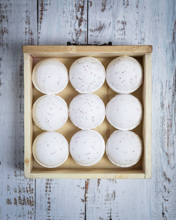 Our Coconut Bath Bombs are a fresh and relaxing scent, simple yet effective for making any bath just that little more special. The perfect scent for someone looking for a not too overpowering scent. Leaving you dreaming of a tropical beach somewhere nice.